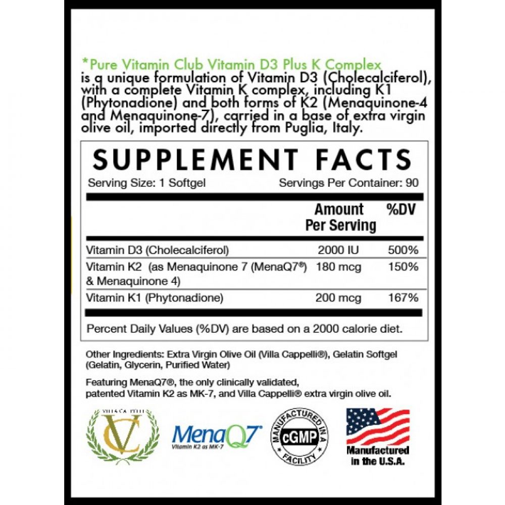 Vitamin D3 Plus K Complex - Single Purchase - Non-recurring - Image 3